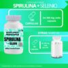 CÁPSULAS DE SPIRULINA CON SELENIO (120 CÁPSULAS DE 500 MG) - Image 2