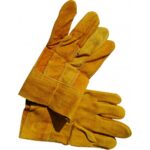 GUANTES DE CARNAZA CORTOS MARCA NACIONAL (27 CM)