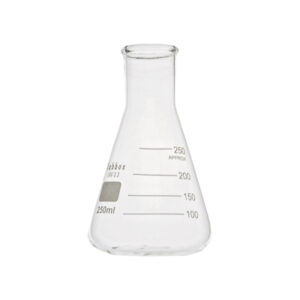 Matraz Erlenmeyer de vidrio cuello estrecho  1000 ml