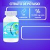 CÁPSULAS DE CITRATO DE POTASIO (120 CÁPSULAS DE 800 MG) - Image 2