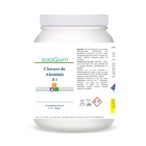 Cloruro de Aluminio 100 gr (ISAAQUIM) CRISTAL