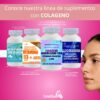 COLÁGENO HIDROLIZADO CON BIOTINA, VITAMINA C, E, MAGNESIO, ZINC Y ÁCIDO HIALURÓNICO SABOR FRESA - Image 8