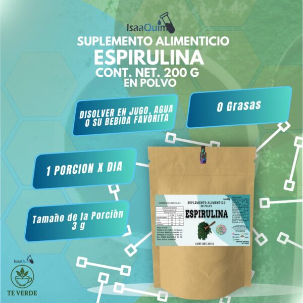 2x1 ESPIRULINA 200 G (POLVO) - Image 4