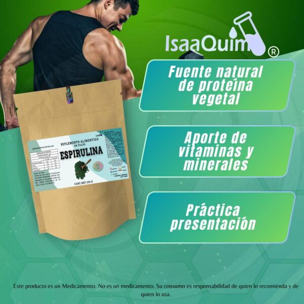 2x1 ESPIRULINA 200 G (POLVO) - Image 2