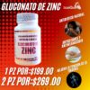 TABLETAS A BASE DE GLUCONATO DE ZINC (100 PIEZAS DE 500 MG Y 20 MG DE ZINC) - Image 2