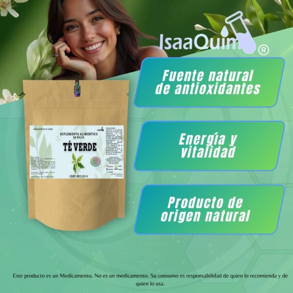 2X1 TE VERDE EN POLVO 200 G - Image 3