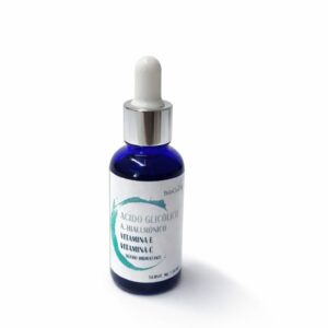 2X1 ÁCIDO GLICÓLICO + ÁCIDO HIALURÓNICO + VITAMINAS C Y E (30 ML)