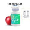 CÁPSULAS DE CITRATO DE MAGNESIO Y POTASIO (120 CÁPSULAS DE 800 MG) - Image 3