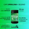 SPIRULINA CON SELENIO (200 CÁPSULAS 500 MG) - Image 4