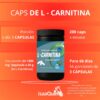 L-CARNITINA (200 CÁPSULAS 500 MG) - Image 4