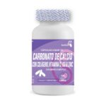 2X1 CÁPSULAS CARBONATO DE CALCIO CON COLÁGENO VITAMINA C Y ZINC (120 CÁPSULAS DE 600 MG)