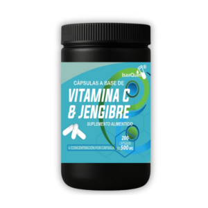 VITAMINA C Y JENGIBRE (200 CÁPSULAS 500 MG)