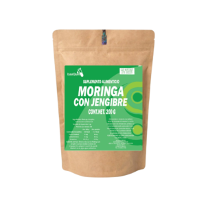 MORINGA CON JENGIBRE 200 G (POLVO)