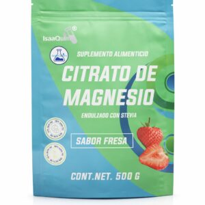 CITRATO DE MAGNESIO SABOR FRESA (500 G)