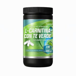 L-CARNITINA & TÉ VERDE (230 CÁPSULAS 600 MG)