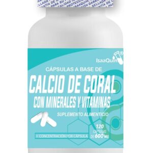 CALCIO CORAL (120 CÁPSULAS 600 MG)