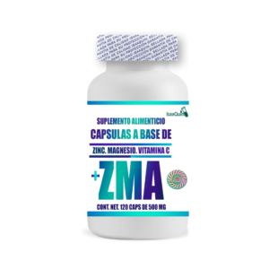 2X1 CITRATO DE MAGNESIO, VITAMINA C Y ZINC (120 CÁPSULAS 500 MG) ZMA