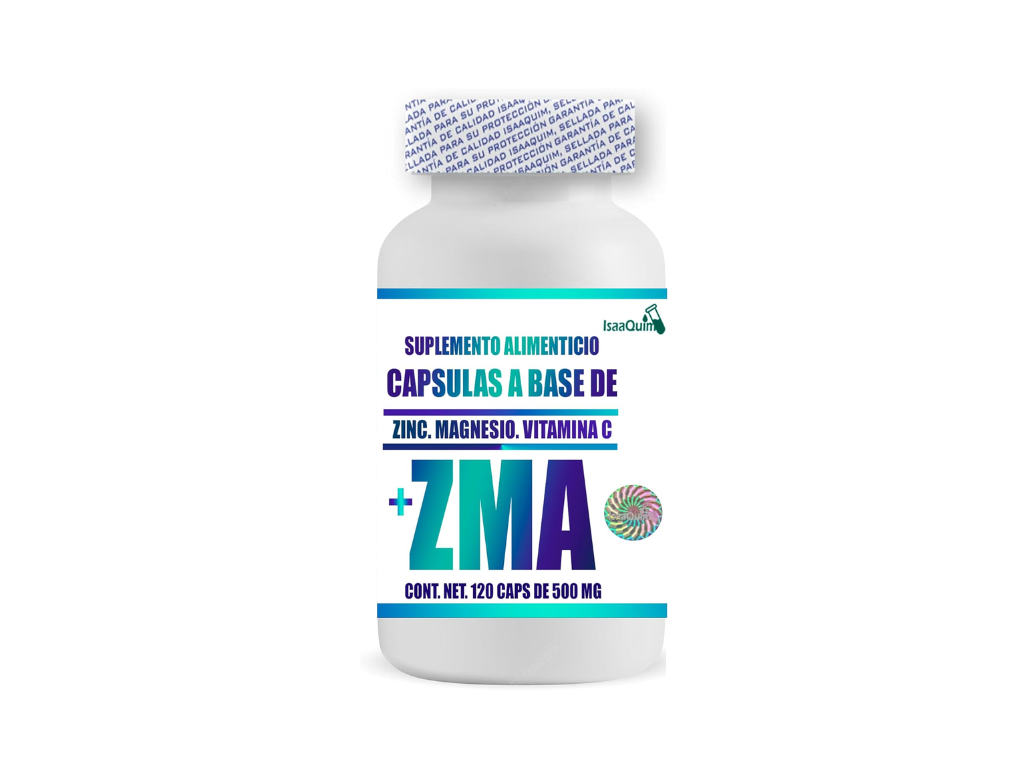 2X1 CITRATO DE MAGNESIO, VITAMINA C Y ZINC (120 CÁPSULAS 500 MG) ZMA