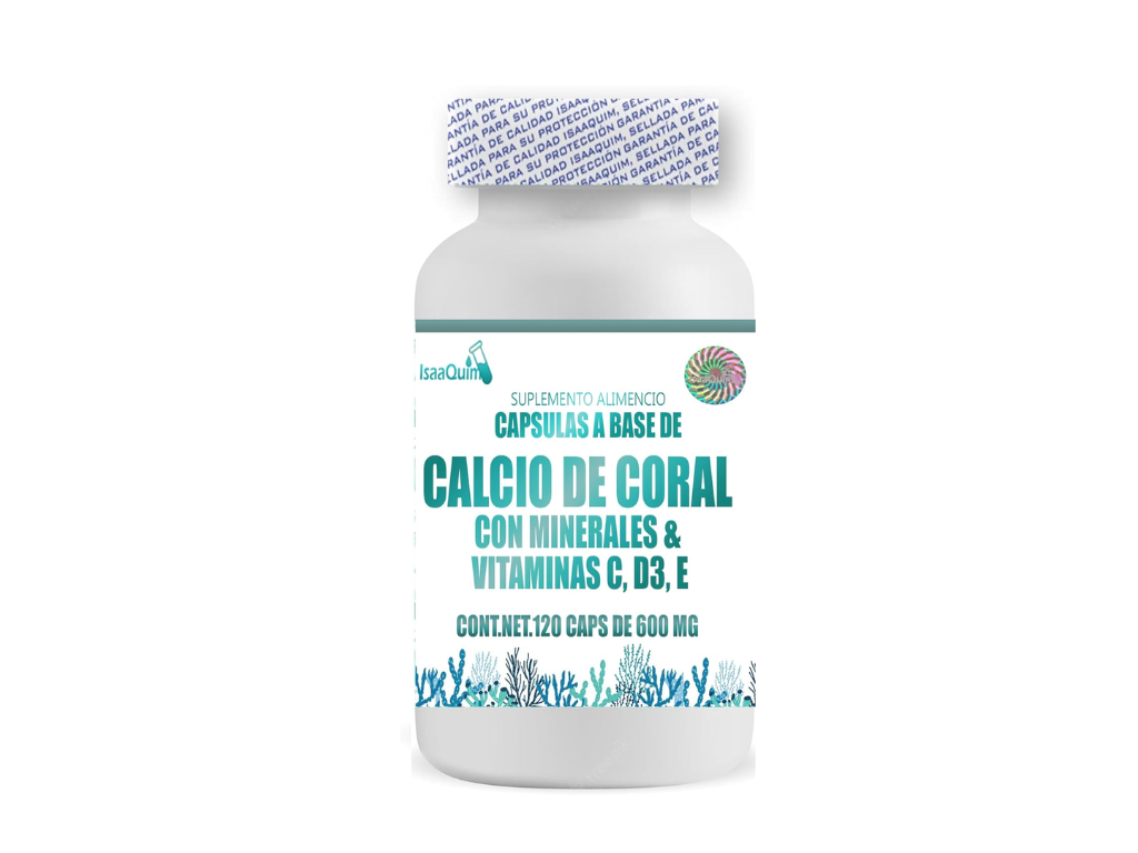 2X1 CALCIO CORAL (120 CÁPSULAS 600 MG)