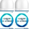 Pack 2 Cloruro de Aluminio 20% – Desodorante Roll-On Antitranspirante para Hiperhidrosis | Uso Nocturno | 60 ml c/u