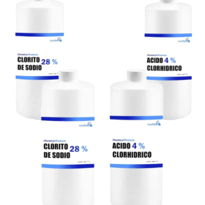 2 Kits Desinfectantes de superficies a base clorito de sodio con activador