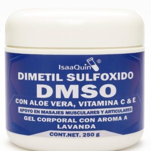 Gel Corporal de DMSO con Aloe Vera, Vitamina C y E | Aroma Lavanda | Textura Suave y de Rápida Absorción | 250 g