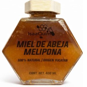 Miel de Abeja Melipona 100% Natural | Origen Yucatán | 400 ml