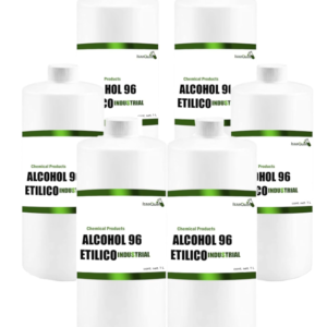 PACK de 6 Botellas De Alcohol Etilico 96° de 1lt de c/u