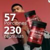 Multivitamínico para Hombre con L-Carnitina, Creatina, Magnesio, Zinc, Potasio y Vitaminas A, B, C, D3 y E | 230 Cápsulas de 600 mg | Suplemento Alimenticio... - Imagen 6