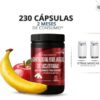 Multivitamínico para Hombre con L-Carnitina, Creatina, Magnesio, Zinc, Potasio y Vitaminas A, B, C, D3 y E | 230 Cápsulas de 600 mg | Suplemento Alimenticio... - Imagen 2