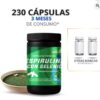 Espirulina con Selenio en Cápsulas | 230 Cápsulas de 500 mg | Suplemento Alimenticio con Espirulina y Selenio | IsaaQuim - Image 4