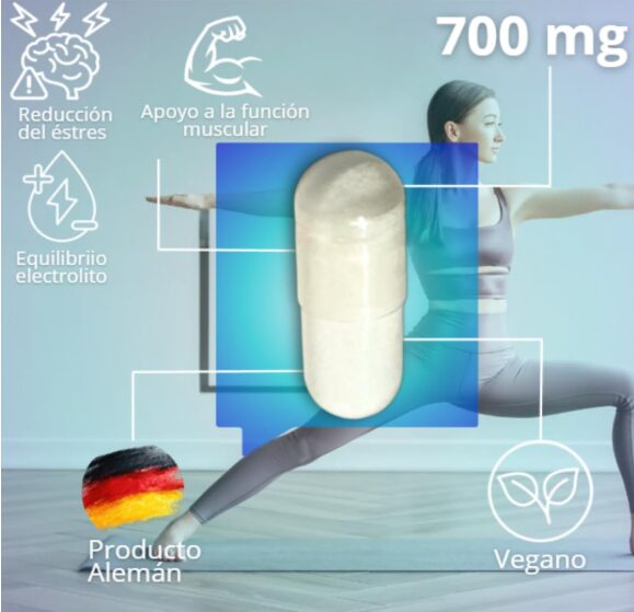 Glicinato de Magnesio con Gluconato de Zinc – 200 Cápsulas de 600 mg | Aporta 200 mg de Magnesio Elemental por Porción | Suplemento Alimenticio –... - Image 2